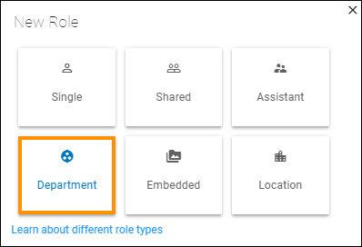 Marketing Team Org Chart