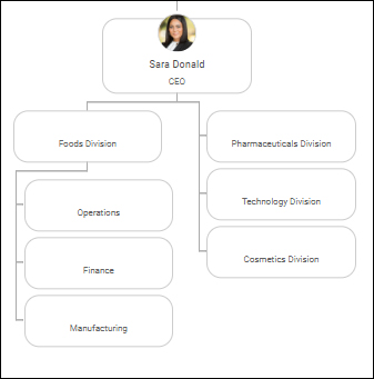 market based org chart template