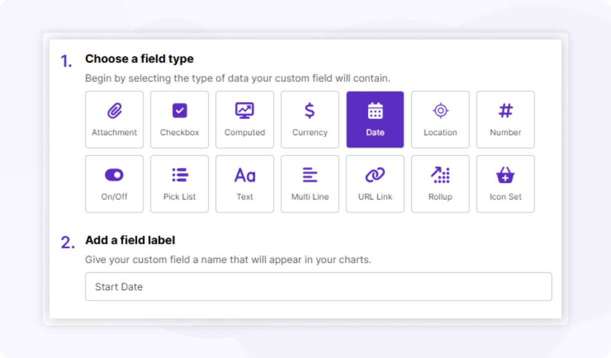 Organimi Retail Org Chart Custom Fields